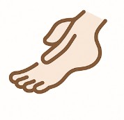 Fußmassage Icon